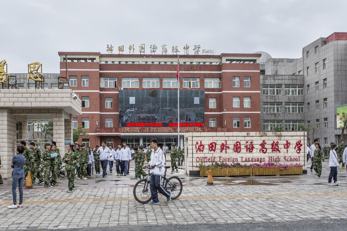 Jiuquan, sortie des cours